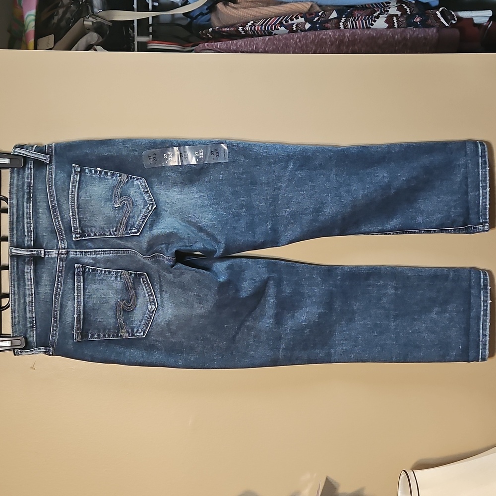NWOT Silver Suki Capri Jeans - Picture 6 of 12